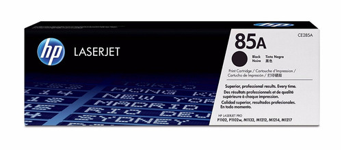 Toner Hp 85a Ce285a Negro Para Impresoras P1102 M1132 M1212