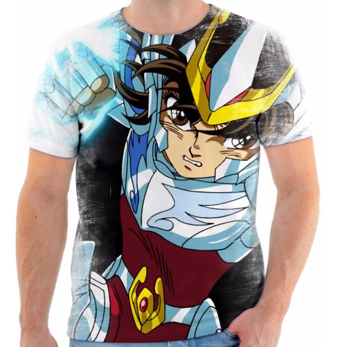 Camisa Camiseta Personalizada Seiya Cavaleiros Do Zodíaco 6