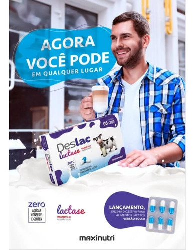 Deslac Versão De Bolso (06 Caps) - Padrão: Único Sem Sabor