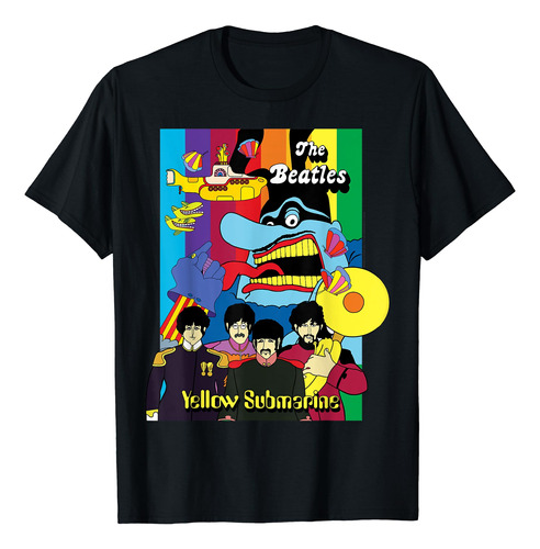 Camiseta Beatles Yellow Submarine - Un Viaje Submarino Único