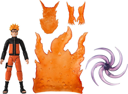 Figura Acción Naruto Tailed Beast Cloak Anime Heroes Bandai