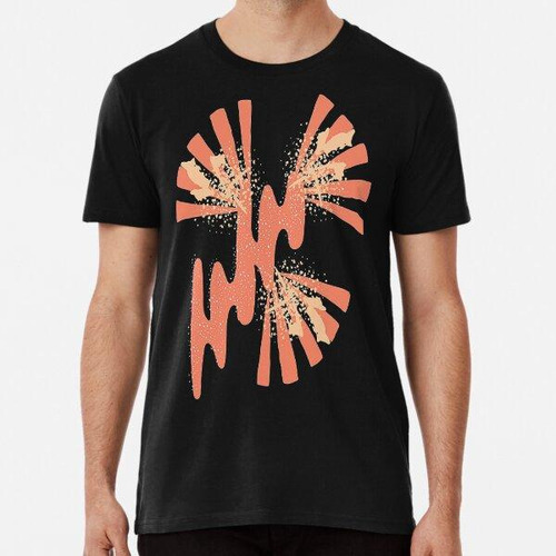 Remera Arte Abstracto, Psychedelic, Wacky, Weird, Orange, Di