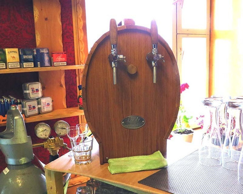 Dispensador De Cerveza De Barril De 2 Grifos - Soudek 50