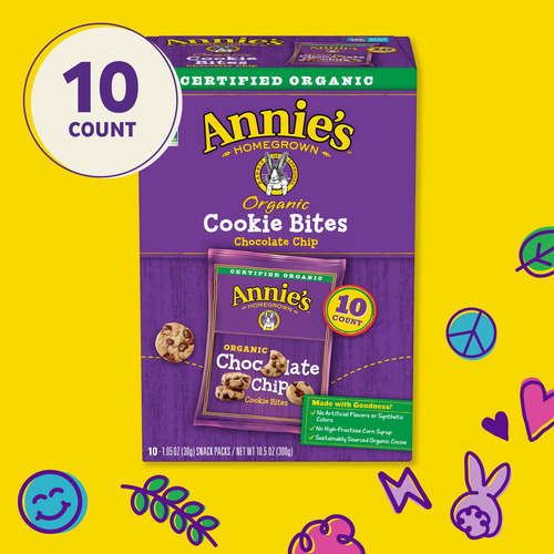 Bocadillos De Galletas Con Chispas De Chocolate Orgánicas 30