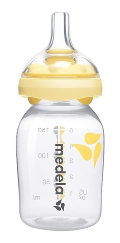 Tetero Para Bebe Calma Nipple Medela 5 Onzas Transparente 