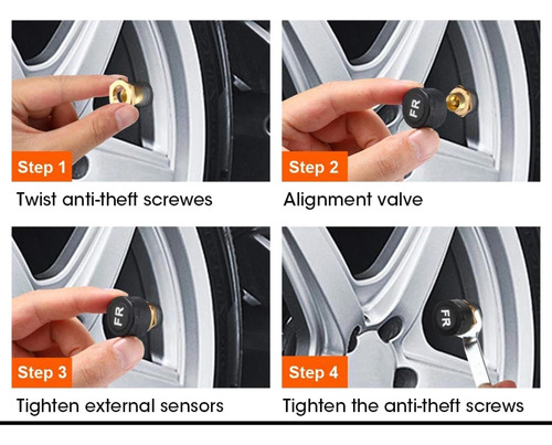 Sensor Externo Tpms Universal Para Multimídia Android