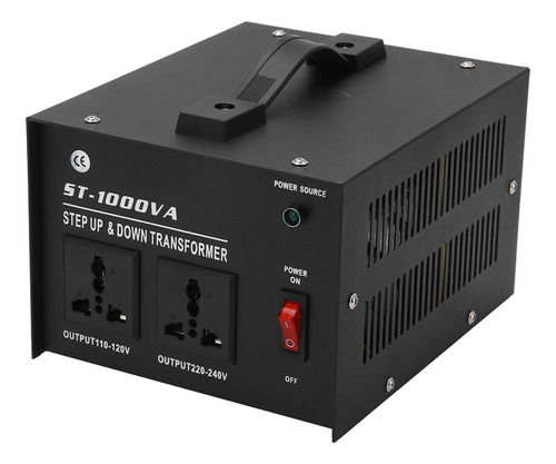 Transformador Step Up De 1000 W, Voltaje De Entrada Regulabl