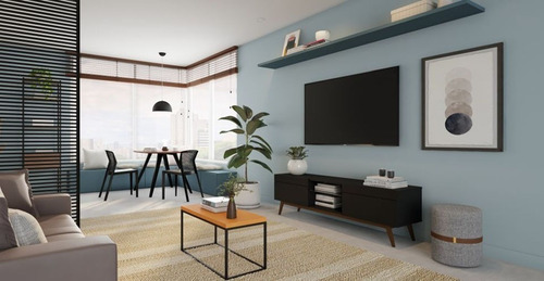 Imagen 8 de 9 de Mueble De Tv En Madera Lacado Ref Rack41