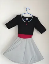 Comprar Vestido Indumentaria Pin Up Talle 46 Ngro\u002Fgris 3\u002F4