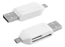 Comprar Lector Adaptador Otg Usb Memoria Multiple Micro Sd 2 En 1 ®