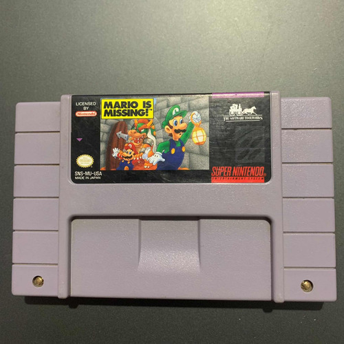 Mario Is Mising Para Super Nintendo Snes