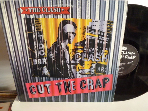 The Clash Cut The Crap Vinilo Americano Primera Edic Jcd055