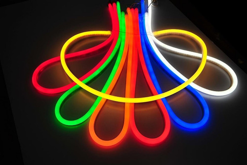 Manguera Neon Led Rgb Multicolor Ip65 50 Metros 110 Volts