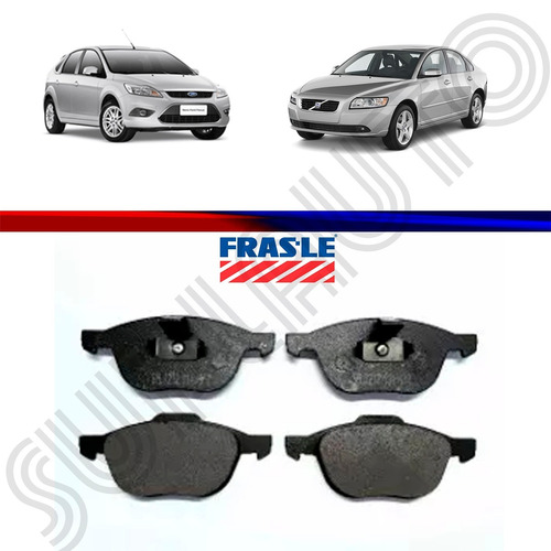 Past Freio Ceramica Diant Ecosport Focus 09/ V50 S40 Frasle