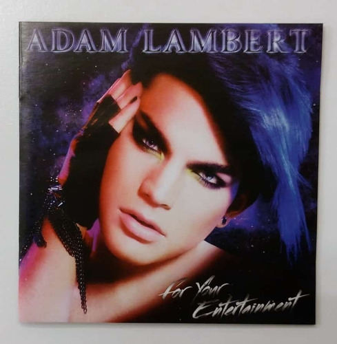 Cd Adam Lambert For Your Entertainment Promo