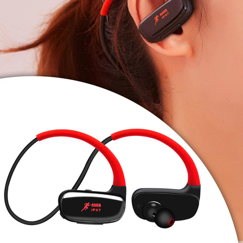 Auriculares Bluetooth 5.0 Ipx7 Auriculares Rojo Sin Memoria