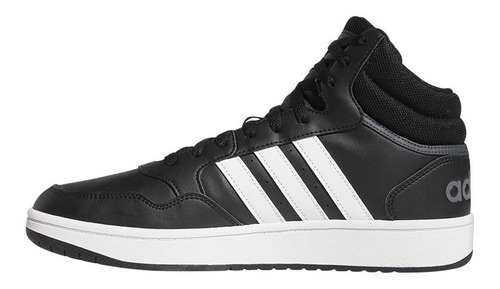 Imagen 2 de 6 de Tenis Lifestyle adidas Hoops 3.0 -negro-blanco