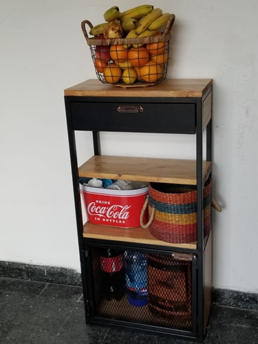 Mueble Organizador Industrial Frutas Verduras Cajones