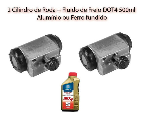 Cilindro Roda Traseira O Par Palio Economy 1.0 8v Sem Abs