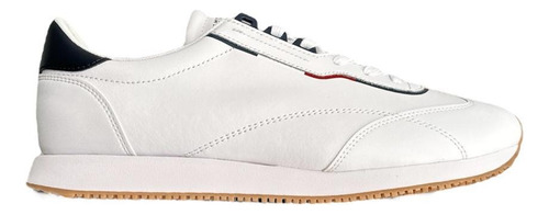 Tenis Tommy Hilfiger Mod. Runner Lo 12a Blanco