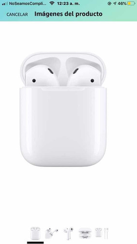 Apple AirPods 2 Con Funda De Carga Mv7n2am/a (original)