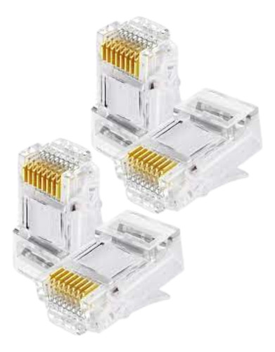 Rj45 Categoria 6 Caja X 100 Unidades