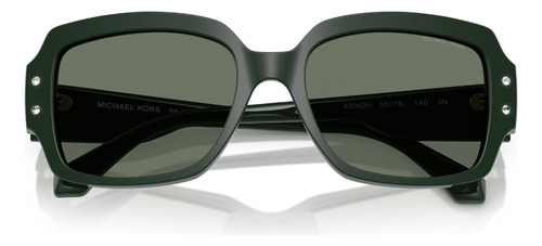 Óculos De Sol Michael Kors Châtel Bosco Mk2233b 40063h-55 Cor Verde Lente Verde
