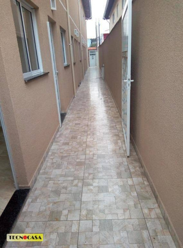Imagem 12 de 19 de Excelente Sobrado Com 02 Dormitórios Para Venda Com 57 M² No Bairro Tude Bastos (sítio Do Campo) Em Praia Grande/sp. - So2245