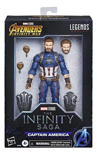 Capitán América Marvel Legends Infinity Saga Avengers