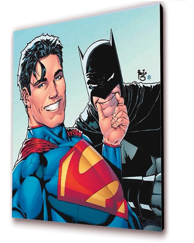 Cuadro 20x25 Cms Decorativo Batman Vs Superman Selfie | MercadoLibre