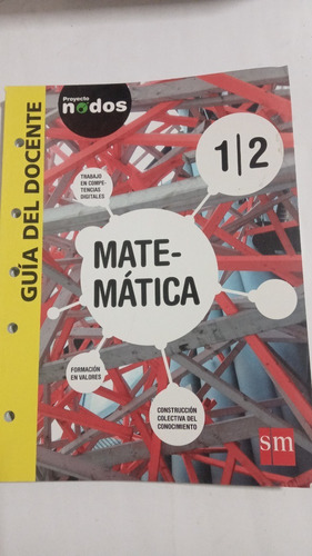 Matematica 1/2 Nodos Guia Docente - S M