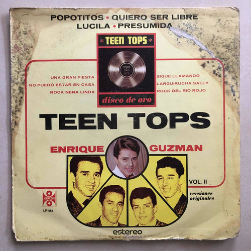 Teen Tops Lp Disco De Oro Vol.2