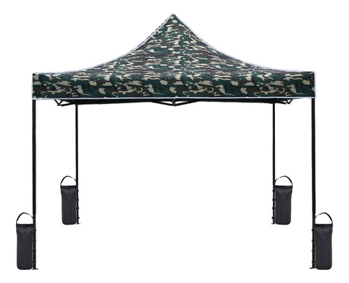 Gazebo Toldo Impermeable Expert 3mx3m + 4 Bolsas Peso El Rey