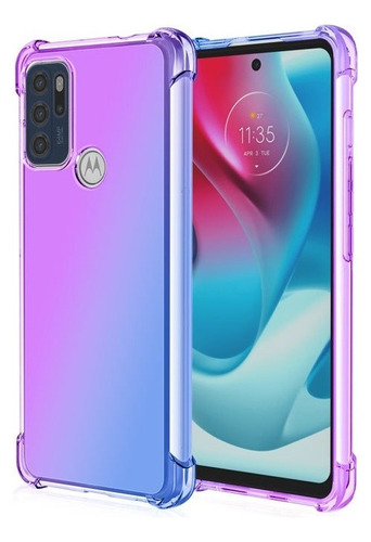 Capa De Telefone Gradiente Para Motorola G8/g9/g10/g60