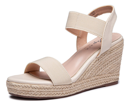 Vepose Sandalias De Cuna 881 Para Mujer Con Correa Elastica 