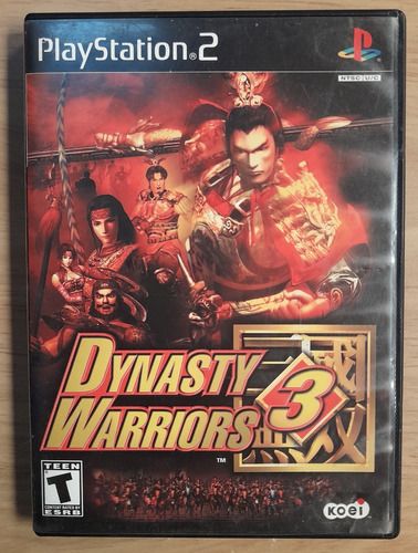 Videojuego Dynasty Warriors 3 Para Playstation 2