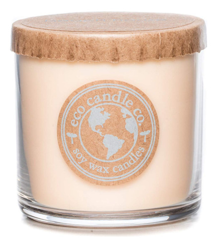 Eco Candle Co. Vela Reciclada, Casa De Playa, 6 Oz. - Aromas