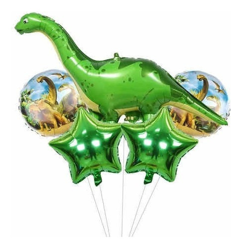 Set 5 Globos Dinosaurios Grandes