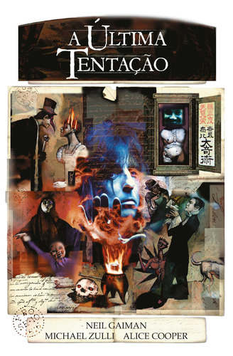 A última tentação, de Gaiman, Neil. Editora Edições Mythos Eireli, capa dura em português, 2016