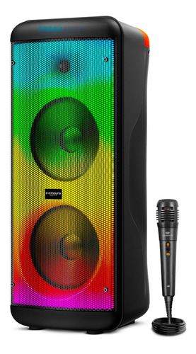 Parlante Torre Portátil Eversound Ev5008 Vibratto8 180 Watts