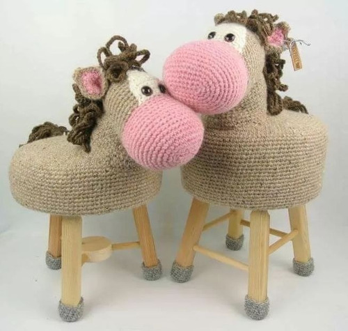 Patrones 17 Bancos Animalitos Amigurumis Crochet(ingl)+ Reg.