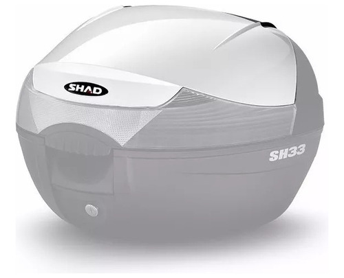 Tapa Baúl Shad Sh33 Premium Blanco Moto Rpm