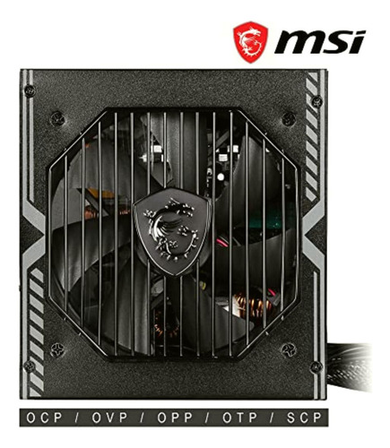 Msi Fuente De Poder Mag A650bn/650w/80+ Bronce/120mm/atx