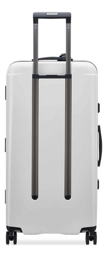 Valija Trunk Grande 80 Cm Delsey Peugeot Voyages Color Blanco Peugeot Voyage