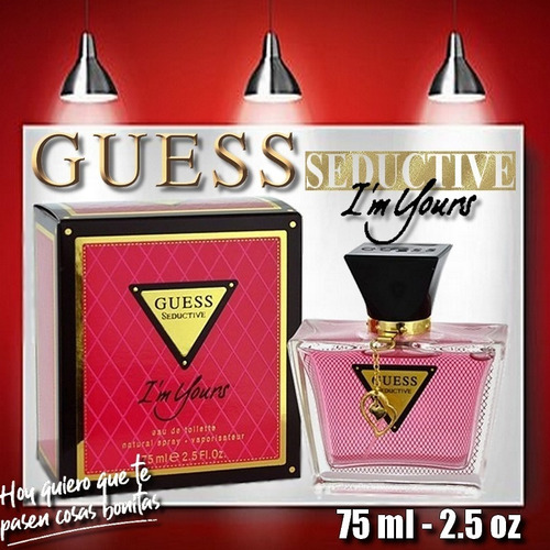 Perfume Guess Seductive Im Yours 75ml Dama Original 