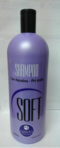 Azeda Shampoo Soft Con Keratina (cabellos Dañados) X 1000 Cc