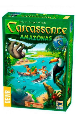 Carcassonne Amazonas - Juego De Mesa En Español - Devir