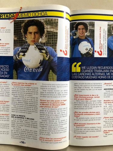 Memo Ochoa Revista El Mejor Club America