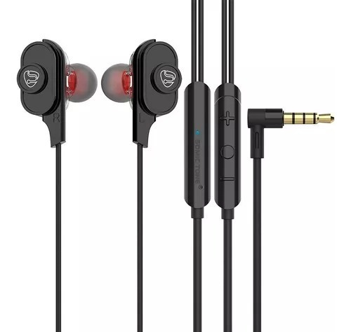 Fone De Ouvido In Ear Dual Driver Extra Bass Somic Tone  - Tn20