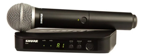 Micrófono Inalámbrico Shure Blx24-pg58 Negro Negro